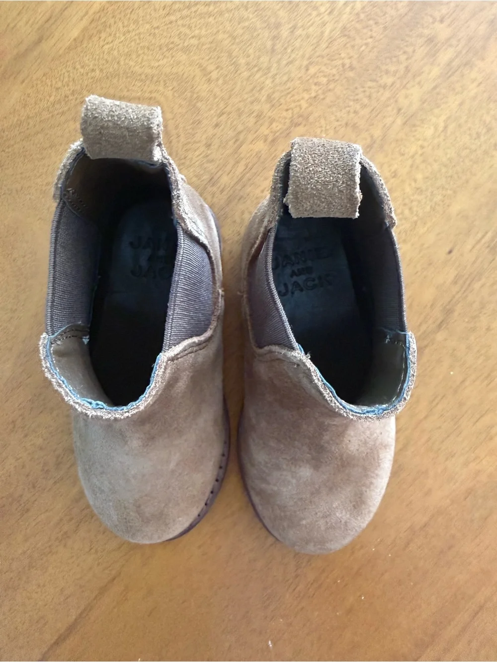 NWOT Janie & Jack Brown Suede Chelsea Boots